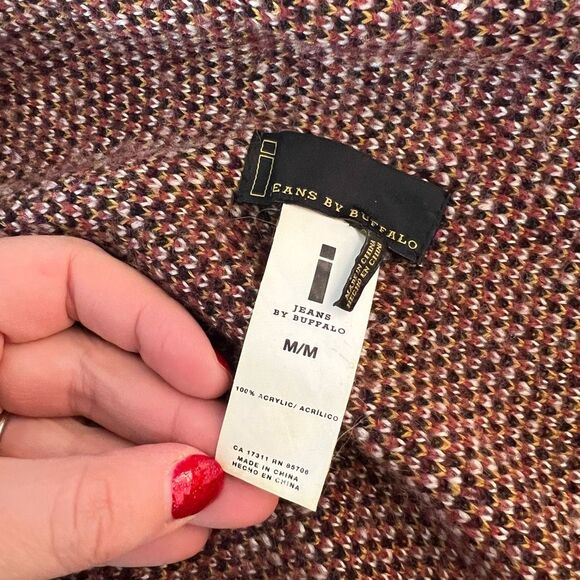 I Jeans by Buffalo Multicolor Embroidered Cardigan Size Medium - Picture 7 of 8